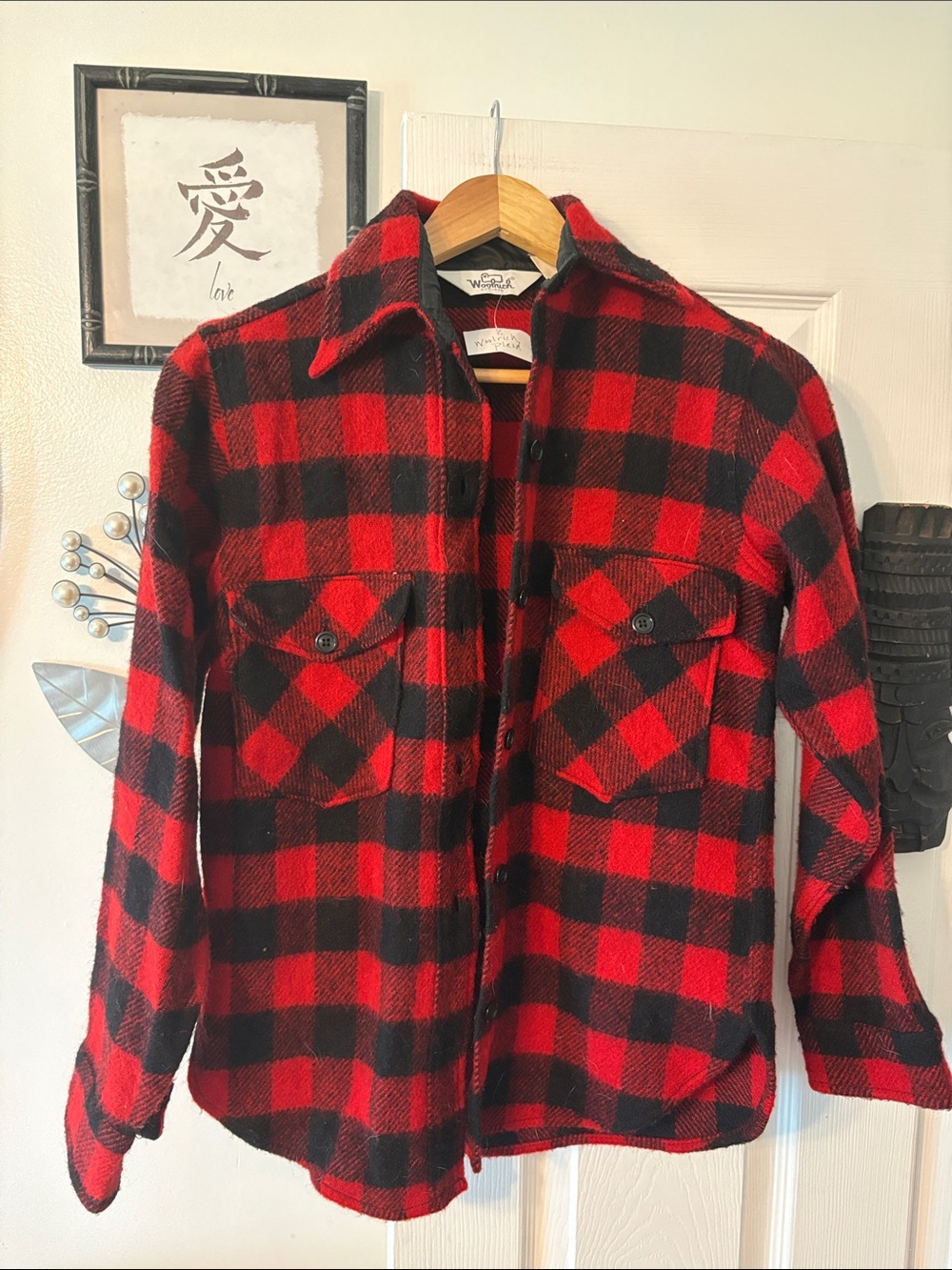 Woolrich Red and Black Buffalo Plaid Jacket